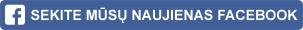 Sekite mūsų naujienas facebook